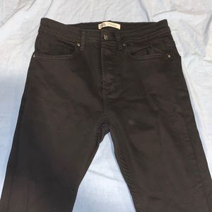 Zara Black Skinny Jeans Men Waist 29